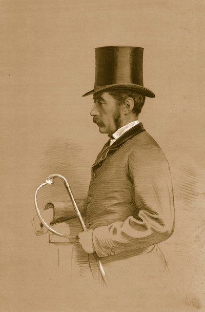 Jarlen av Zetland, 1879. av Vincent Brooks Day and Son