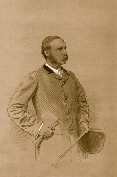 Hon. Ralph Pelham Nevill, 1879. av Vincent Brooks Day and Son