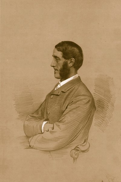 Hon. W.H.B.Portman. M.P., 1879. av Vincent Brooks Day and Son