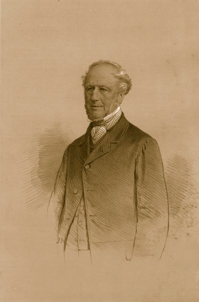 Rev. John Russell, 1879. av Vincent Brooks Day and Son
