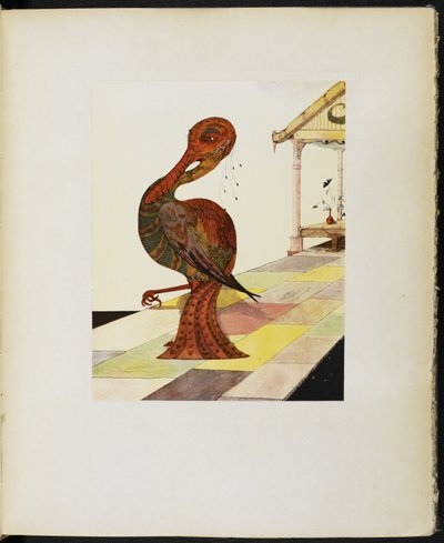 The Wilyou eller Pagoda Bird, från "The Google Book" av Vincent Cartwright Vickers av Vincent Cartwright Vickers