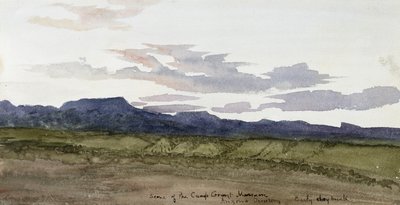 Scen av Camp Grant-massakern, Arizona av Vincent Colyer