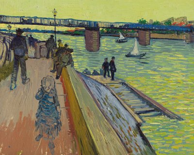 Trinquetaille-bron, 1888. av Vincent van Gogh