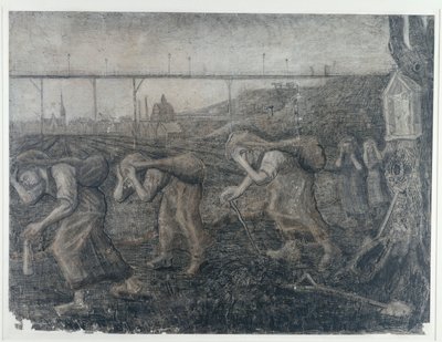 Bärarna av bördan, 1881. av Vincent van Gogh