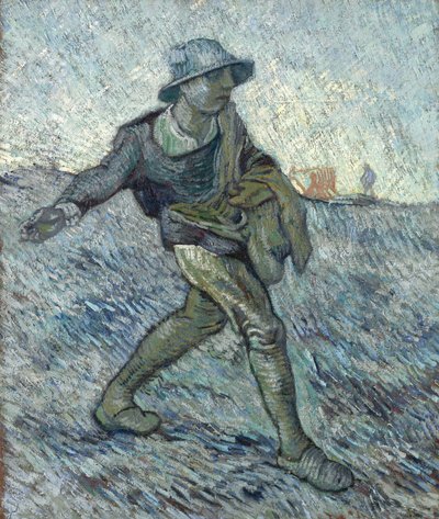 Såmannen efter hirs, 1890. av Vincent van Gogh