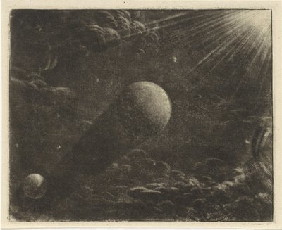 Månförmörkelse av Vincent Laurensz. van der Vinne (II)