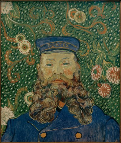 Porträtt av Joseph Roulin av Vincent van Gogh