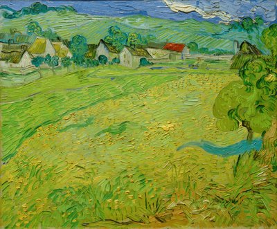 Utsikt över Les Vessenots nära Auvers av Vincent van Gogh