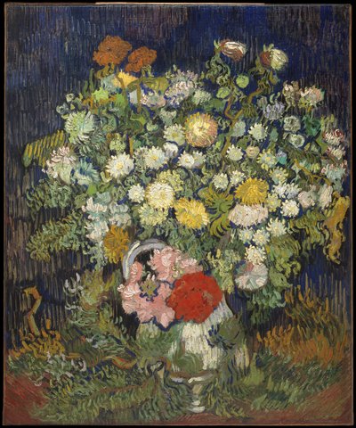 Bouquet of Flowers in a Vase av Vincent van Gogh