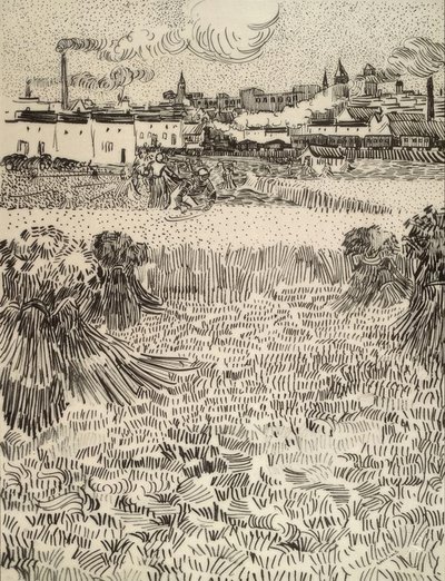Skörden av Vincent van Gogh