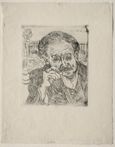 Dr Gachet av Vincent van Gogh