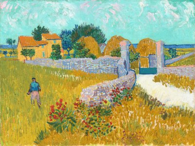 Bondgård i Provence av Vincent van Gogh