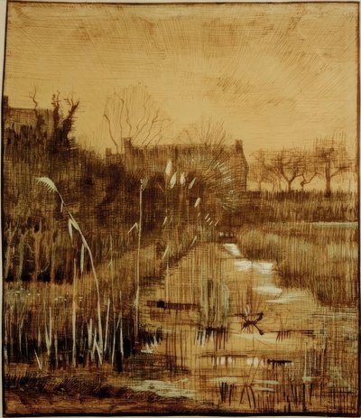 Trench av Vincent van Gogh