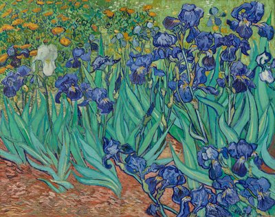Irisar av Vincent van Gogh