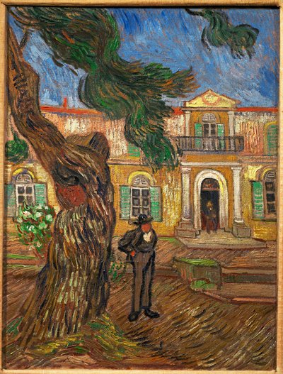 Sjukhuset Saint-Paul i Saint-Remy-de-Provence av Vincent van Gogh
