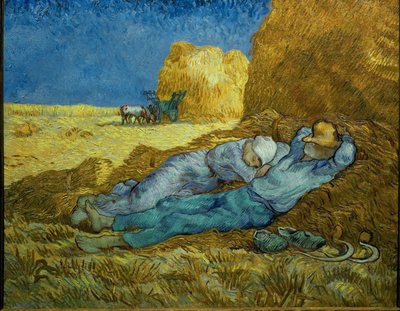 La meridienne eller la sieste av Vincent van Gogh