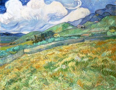 Landskap från Saint-Remy av Vincent van Gogh