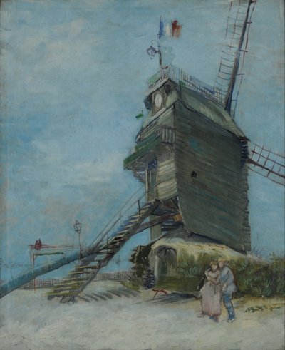 Moulin de la Galette, Montmartre, Paris, ca 1886-87 (olja på duk) av Vincent van Gogh