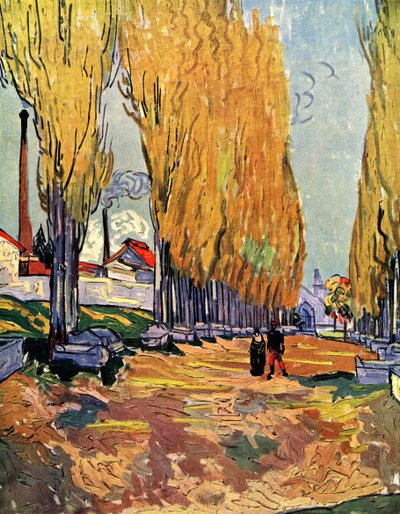 Les Alyscamps av Vincent van Gogh