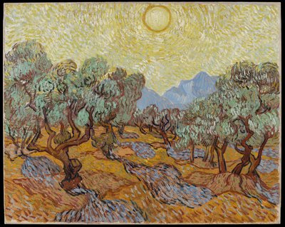 Olivträd av Vincent van Gogh