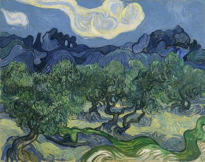 Olivträd. 1889 av Vincent van Gogh