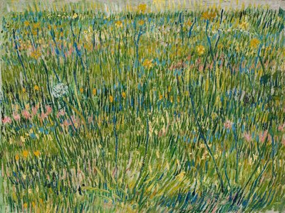 Gräsfläck, april-juni 1887 (olja på duk) av Vincent van Gogh