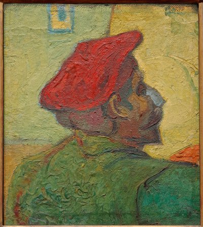 Paul Gauguin (man med röd mössa) av Vincent van Gogh