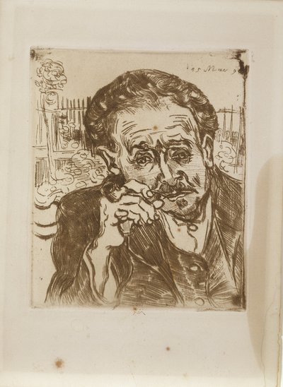 Porträtt av doktor Gachet av Vincent van Gogh