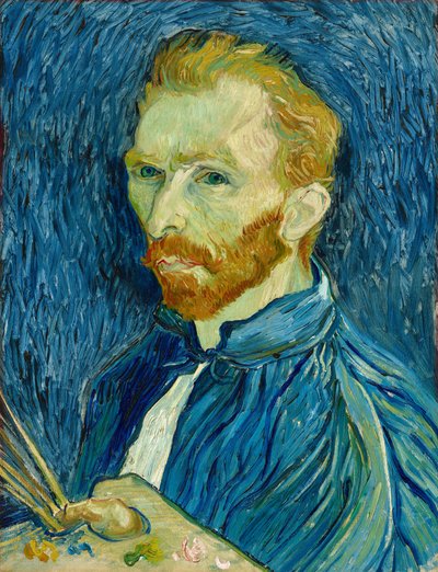 Självporträtt av Vincent van Gogh
