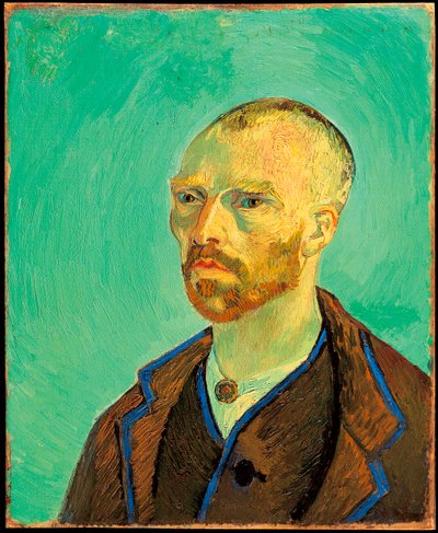 Självporträtt tillägnat Gauguin av Vincent van Gogh