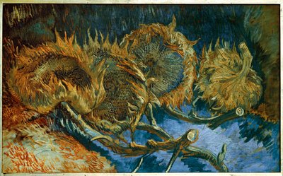 Solrosor av Vincent van Gogh