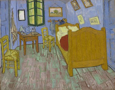 Sovrummet, 1889 av Vincent van Gogh