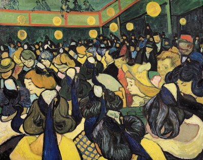 Dansesalen i Arles, 1888 swed av Vincent van Gogh