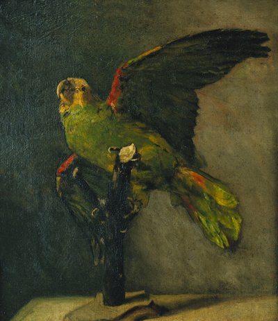 Den gröna papegojan; Le Perroquet Vert, 1885 av Vincent van Gogh