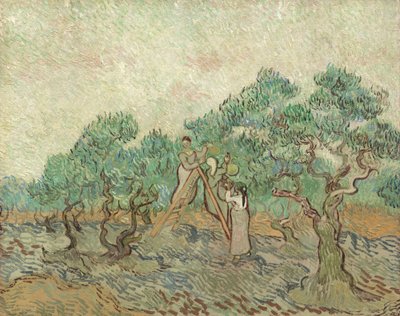 Olivträdgården, 1889 av Vincent van Gogh