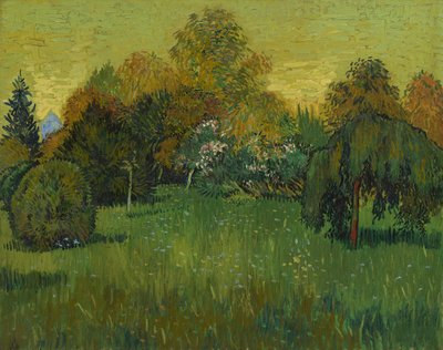 Poetens trädgård av Vincent van Gogh