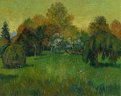 Poetens trädgård, 1888. av Vincent van Gogh