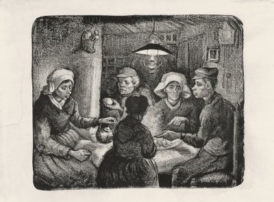 Potatisätarna av Vincent van Gogh