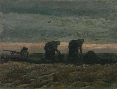 Två kvinnor på heden av Vincent van Gogh