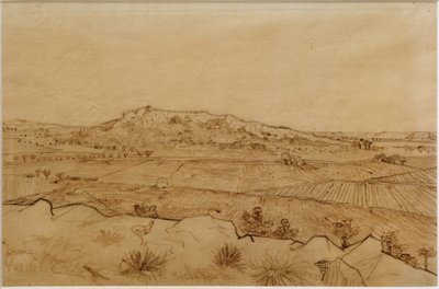 Utsikt över Crau av Vincent van Gogh