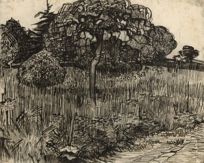 Gråtträd, 1889 av Vincent van Gogh