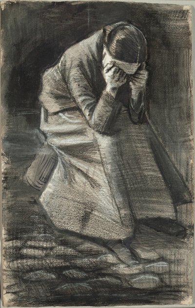 Gråtande kvinna av Vincent van Gogh