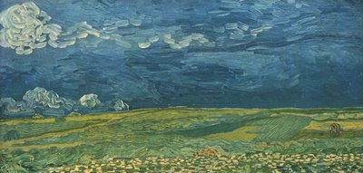 Wheatfields under Thunderclouds, juli 1890, 1947. av Vincent van Gogh