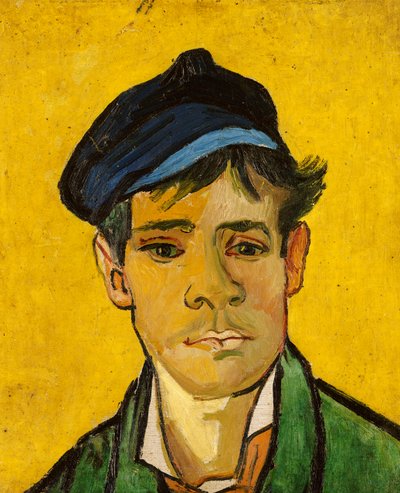Ung man med hatt, 1888 av Vincent van Gogh