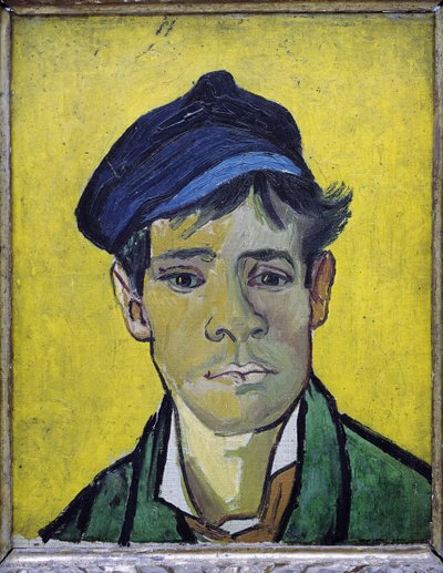 Ung man med hatt av Vincent van Gogh