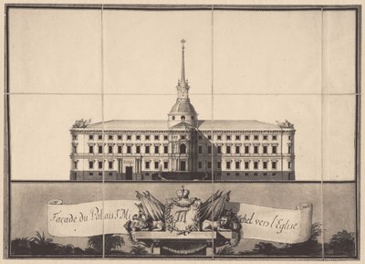 Saint Michaels Castle i Sankt Petersburg, 1797 av Vincenzo Brenna