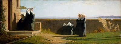 Monachinen (nunnorna) eller Morgonen av Vincenzo Cabianca