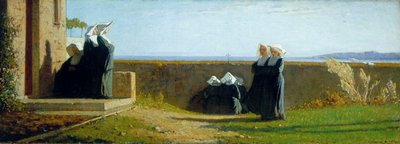 Nunnorna eller På morgonen av Vincenzo Cabianca