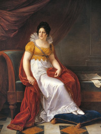 Porträtt av Marie Louise, hertiginna av Parma (Wien av Vincenzo Camuccini