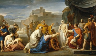 Scipios moderering av Vincenzo Camuccini